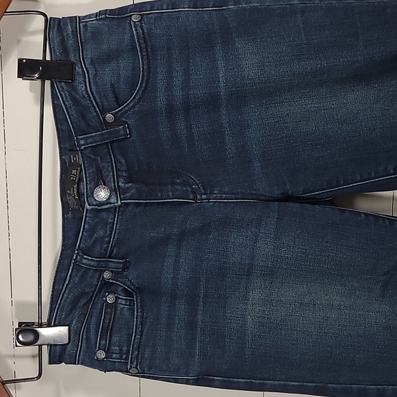 Prana Jeans Women's sz 2/26 Mid Rise Skinny Leg Denim Jeans - Picture 5 of 10